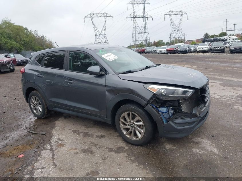 2018 Hyundai Tucson Se VIN: KM8J2CA40JU683759 Lot: 43406602