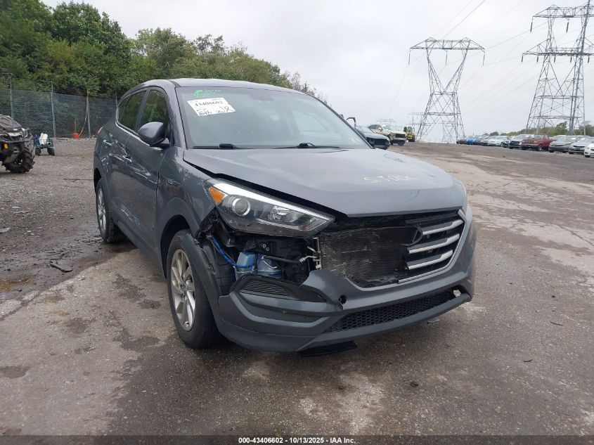 2018 Hyundai Tucson Se VIN: KM8J2CA40JU683759 Lot: 43406602