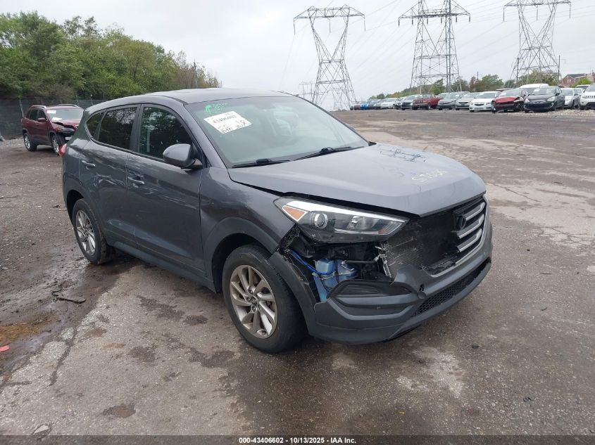 2018 Hyundai Tucson Se VIN: KM8J2CA40JU683759 Lot: 43406602