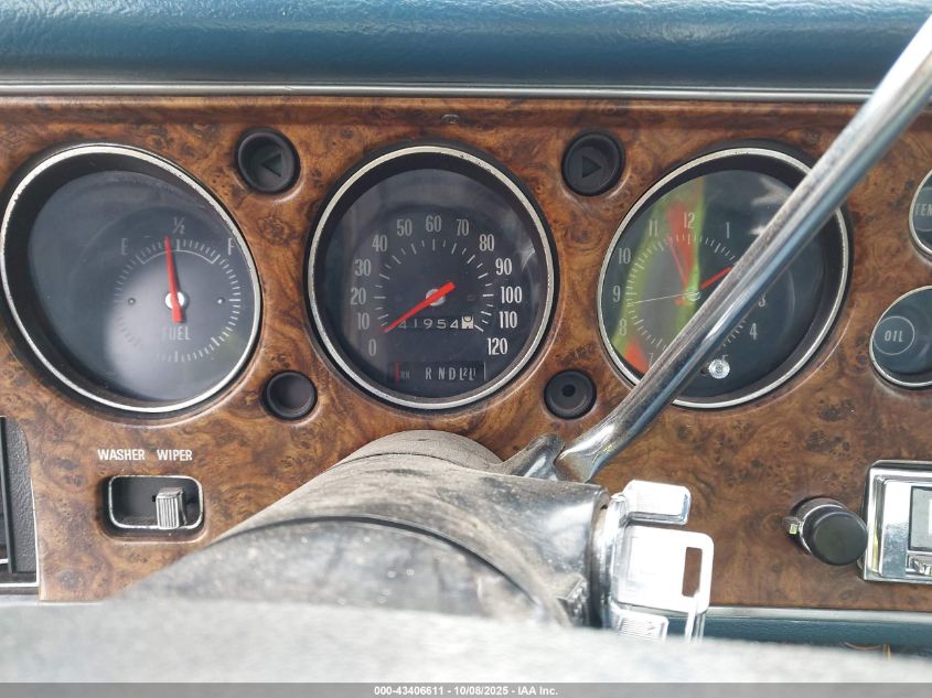 1972 Chevrolet Monte Carlo VIN: 1H57J21507148 Lot: 43406611