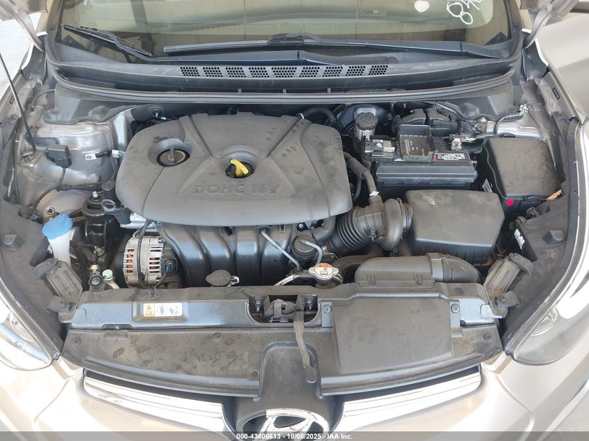 2016 Hyundai Elantra Se VIN: 5NPDH4AE4GH718465 Lot: 43406613