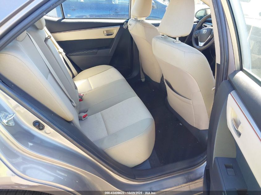 2015 Toyota Corolla Le VIN: 2T1BURHE4FC349677 Lot: 43406623