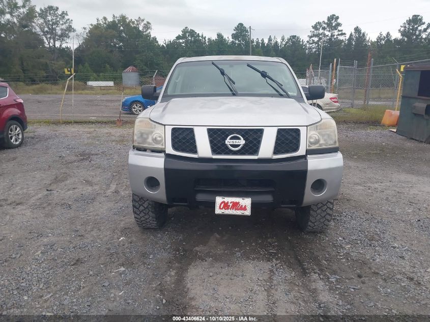 2005 Nissan Titan Xe VIN: 1N6AA07A15N502278 Lot: 43406624