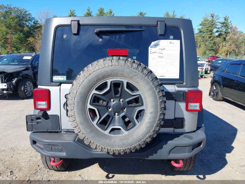 2016 Jeep Wrangler Unlimited Rubicon Hard Rock VIN: 1C4HJWFG7GL142538 Lot: 43406648