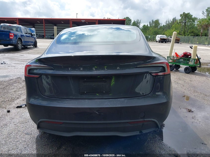 2025 Tesla Model 3 Long Range Rear-Wheel Drive VIN: 5YJ3E1EA3SF951335 Lot: 43406670