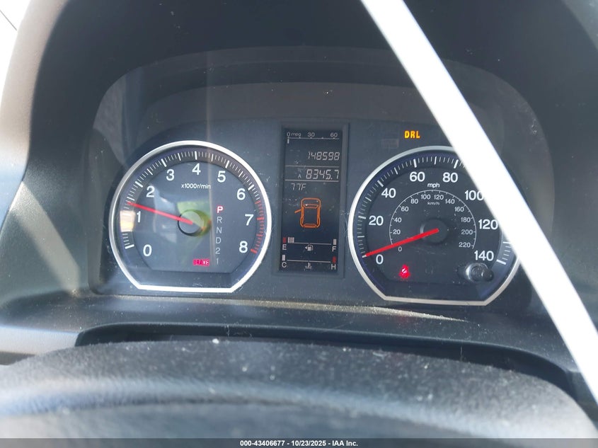 JHLRE38729C012676 2009 HONDA CR-V photo no. 7