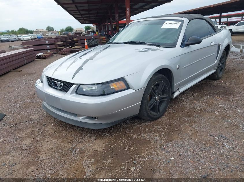 2004 Ford Mustang VIN: 1FAFP44674F133956 Lot: 43406690