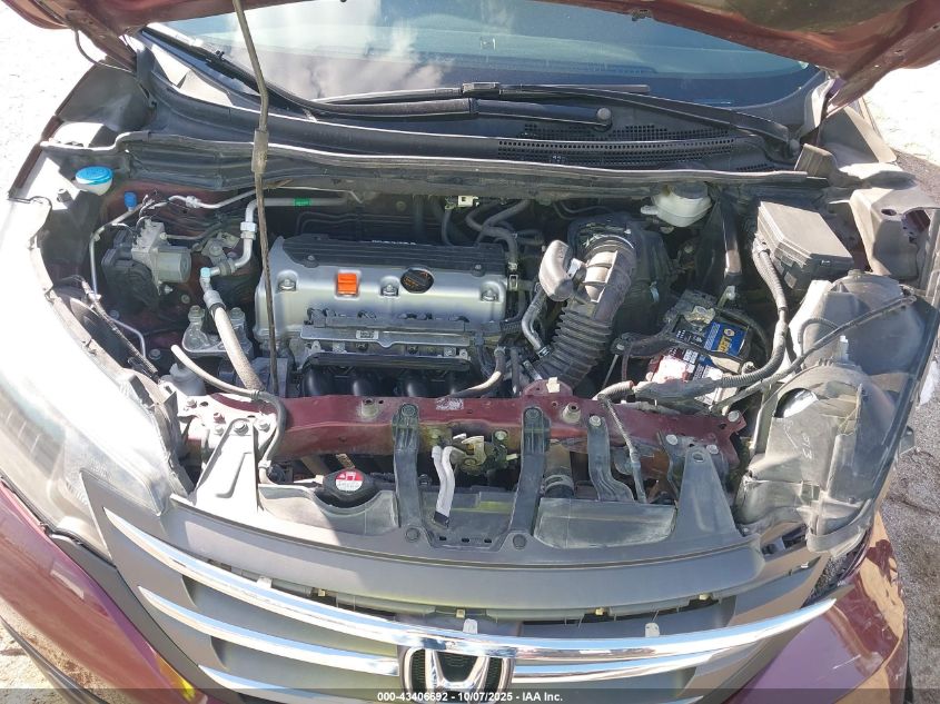 2012 Honda Cr-V Ex-L VIN: 5J6RM4H72CL082864 Lot: 43406692