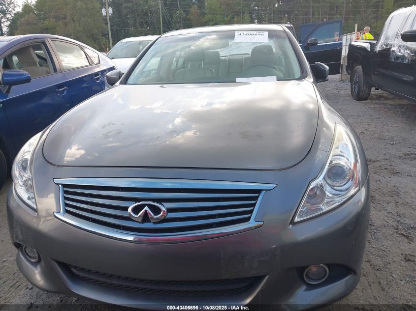 2012 Infiniti G37X VIN: JN1CV6AR2CM676917 Lot: 43406696