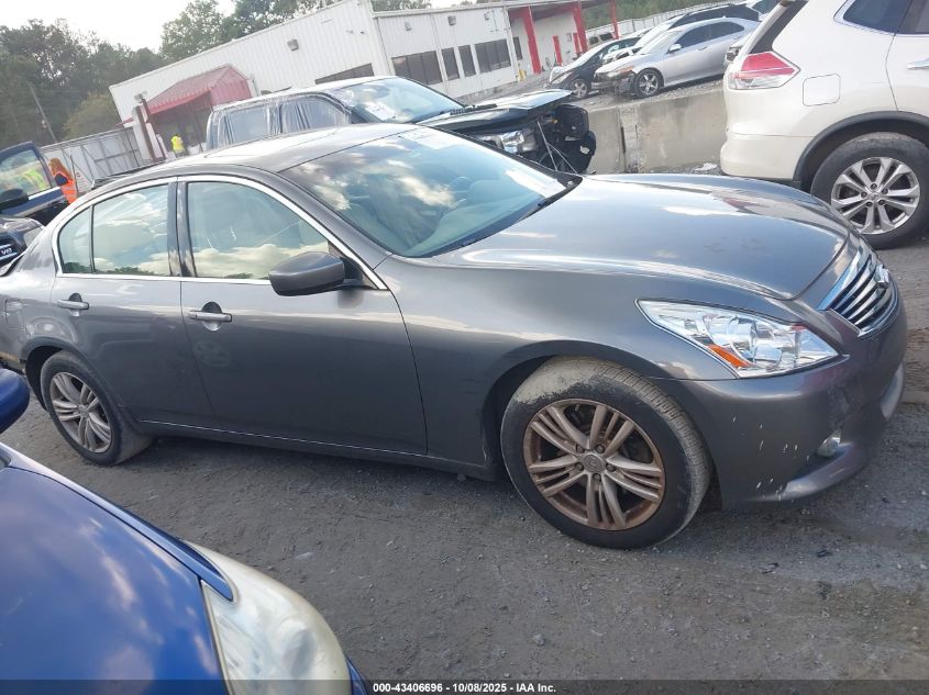 2012 Infiniti G37X VIN: JN1CV6AR2CM676917 Lot: 43406696