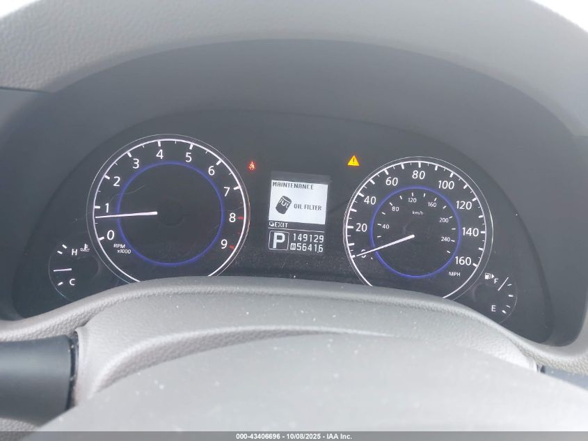 2012 Infiniti G37X VIN: JN1CV6AR2CM676917 Lot: 43406696