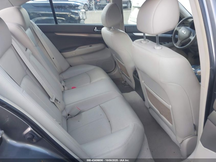 2012 Infiniti G37X VIN: JN1CV6AR2CM676917 Lot: 43406696