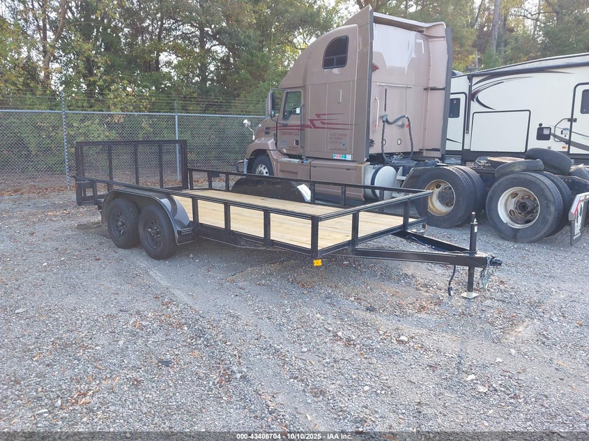 7GRBN1626SH001587 2025 Roger Mfg 82X16 Utility Trailer auction photo 1