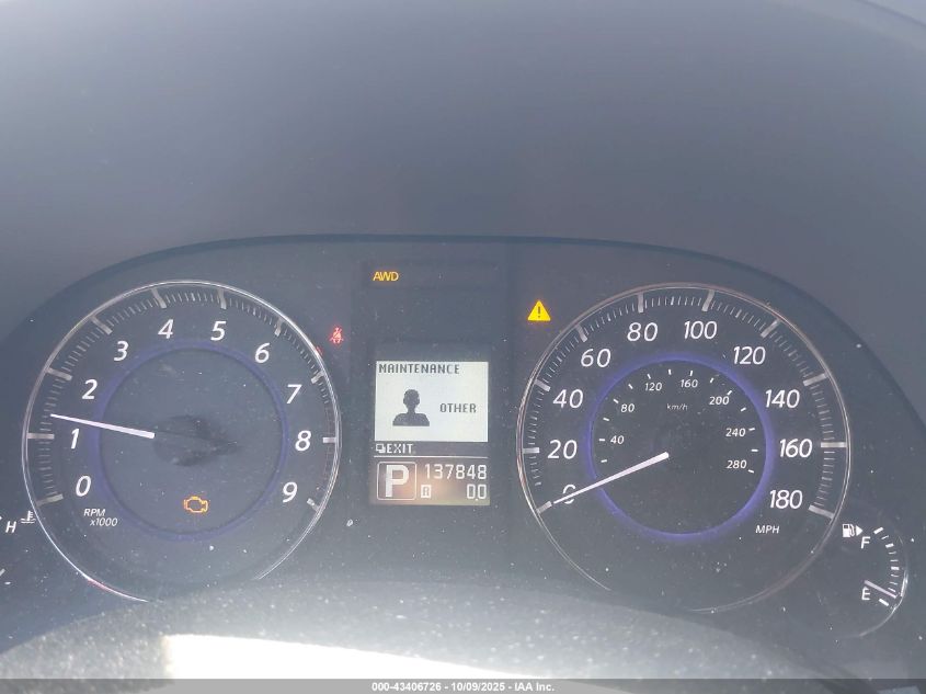 2012 Infiniti Fx35 VIN: JN8AS1MW7CM156105 Lot: 43406726