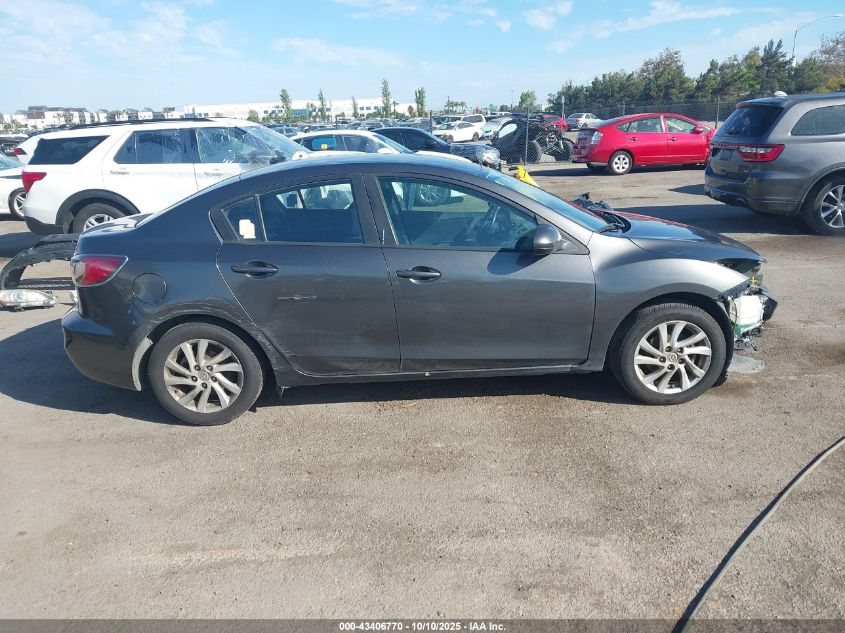 2012 Mazda Mazda3 I Touring VIN: JM1BL1V81C1611674 Lot: 43406770