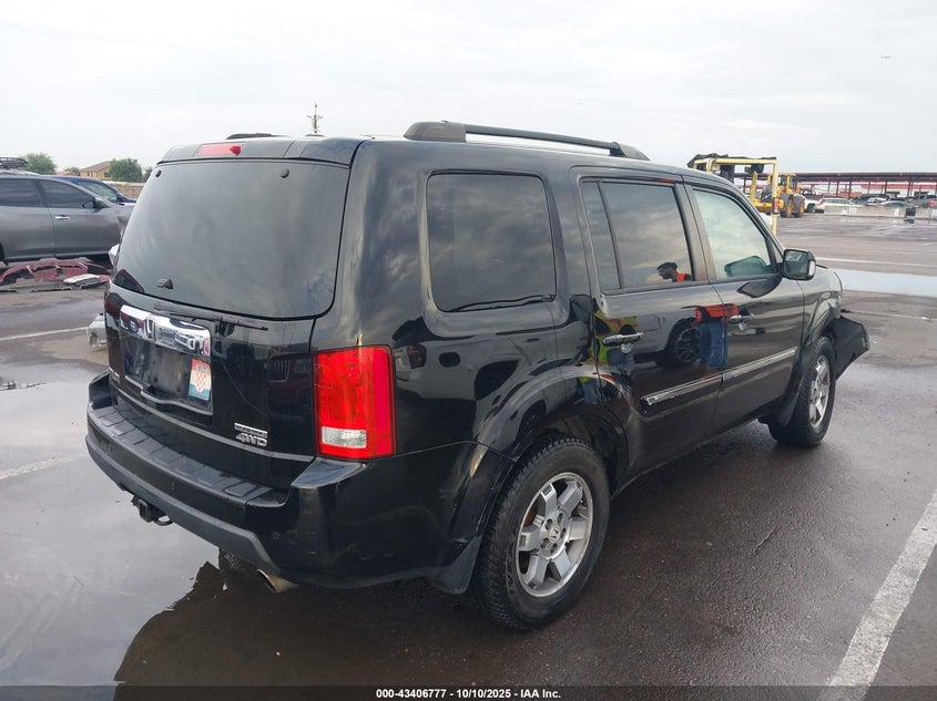 Vin: 5fnyf4h94bb089913, lot: 43901578, honda pilot touring 20114