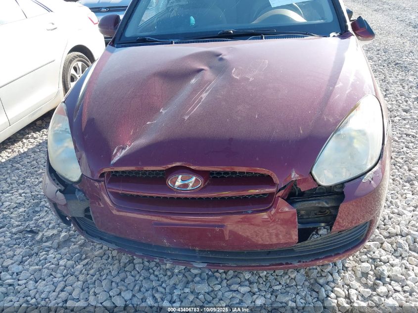 2007 Hyundai Accent Gs VIN: KMHCM36C77U024850 Lot: 43406783