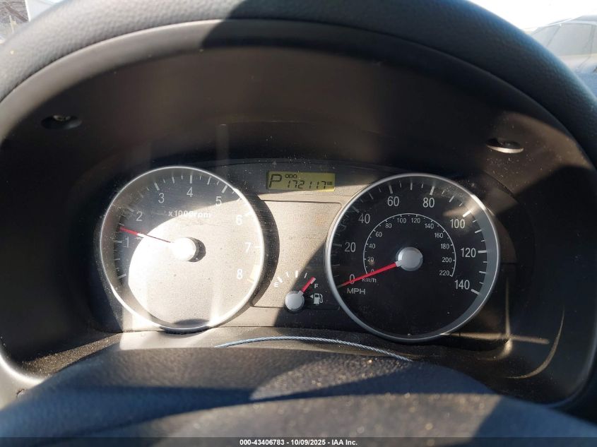 2007 Hyundai Accent Gs VIN: KMHCM36C77U024850 Lot: 43406783