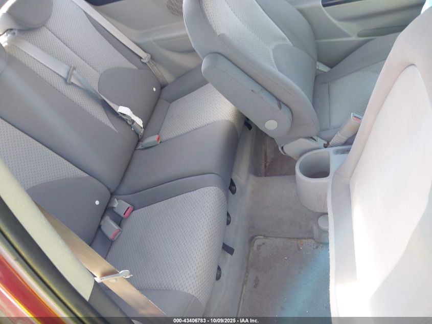 2007 Hyundai Accent Gs VIN: KMHCM36C77U024850 Lot: 43406783