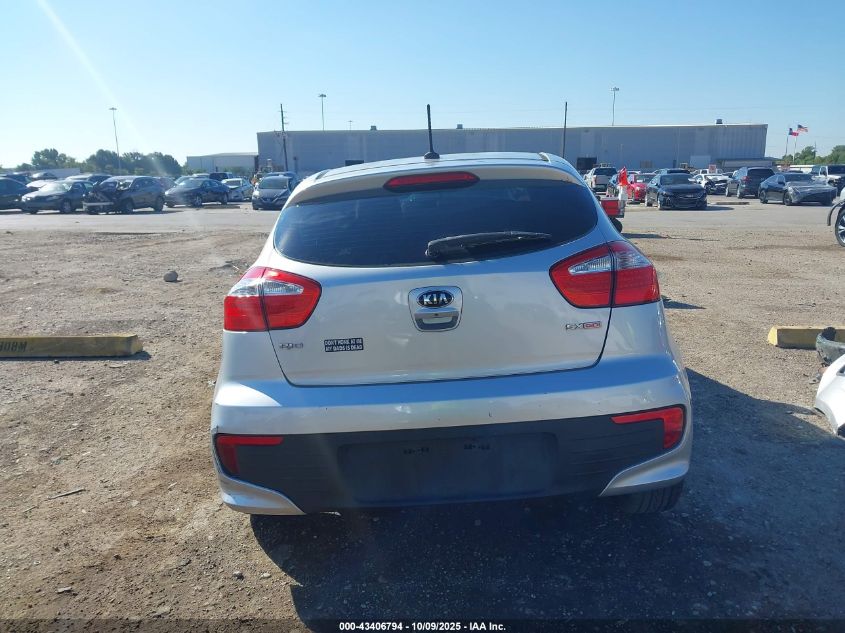 2016 Kia Rio Sx VIN: KNADN5A35G6629458 Lot: 43406794