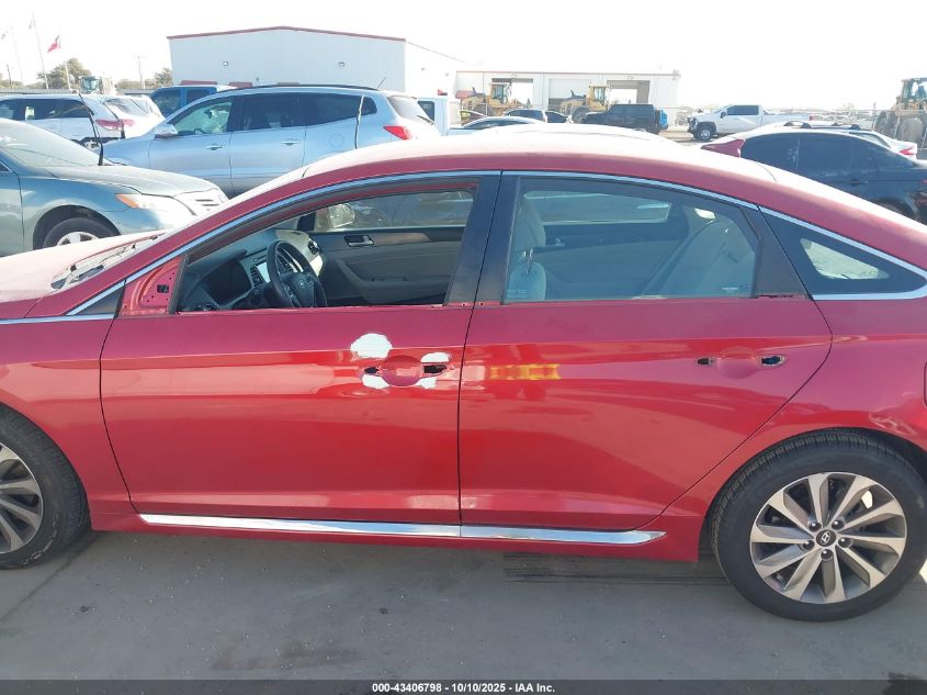 2017 Hyundai Sonata Sport VIN: 5NPE34AF3HH481657 Lot: 43406798