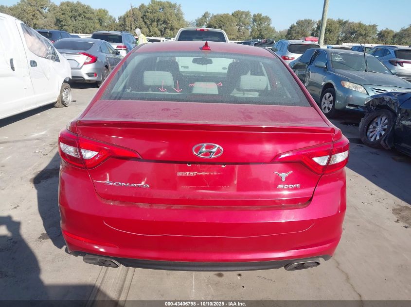 2017 Hyundai Sonata Sport VIN: 5NPE34AF3HH481657 Lot: 43406798