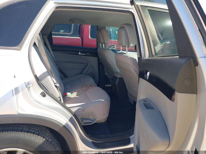 2014 Kia Sorento Lx VIN: 5XYKT3A68EG443695 Lot: 43406815