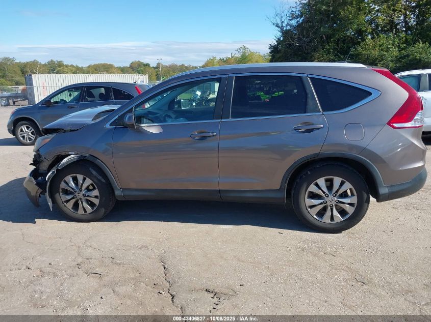 2013 Honda Cr-V Ex-L VIN: 5J6RM4H72DL010760 Lot: 43406827