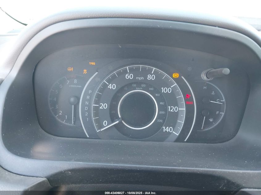 2013 Honda Cr-V Ex-L VIN: 5J6RM4H72DL010760 Lot: 43406827