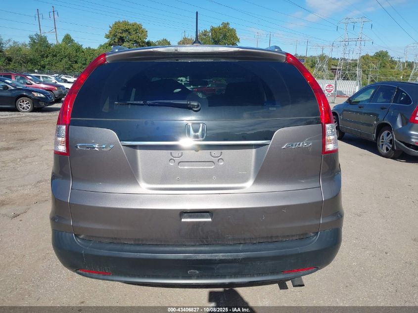 2013 Honda Cr-V Ex-L VIN: 5J6RM4H72DL010760 Lot: 43406827