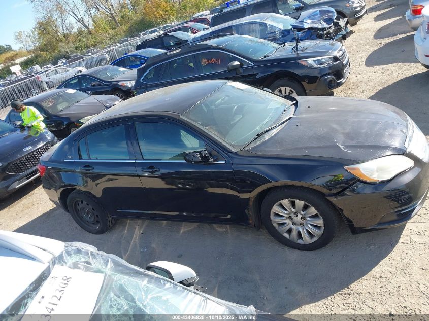 2014 Chrysler 200 Lx VIN: 1C3CCBAB0EN194740 Lot: 43406828