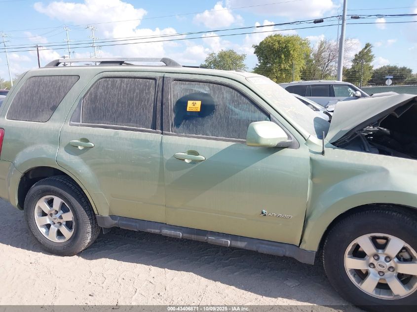 2009 Ford Escape Hybrid Limited VIN: 1FMCU49379KA56018 Lot: 43406871