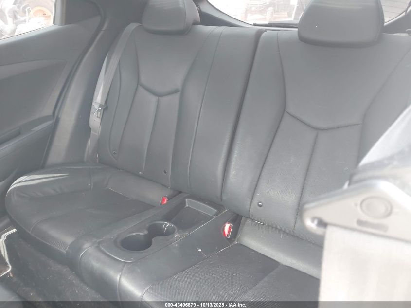 2013 Hyundai Veloster Turbo W/Blue VIN: KMHTC6AE5DU108013 Lot: 43406879