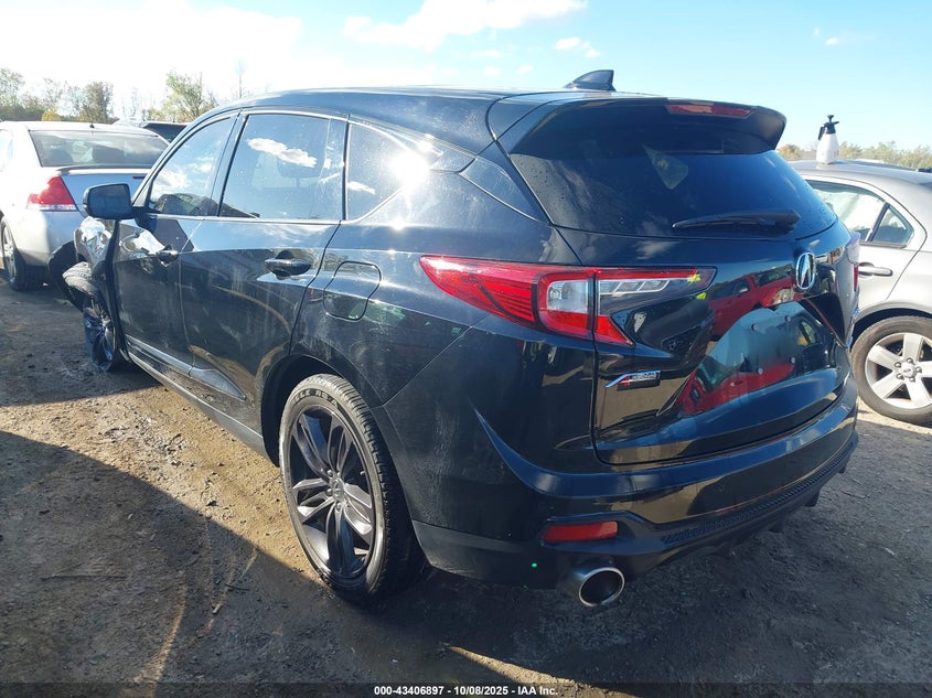 2021 Acura Rdx 2.0 A-spec Package Black Lot 111043406897 Vin 5J8TC2H65ML042792