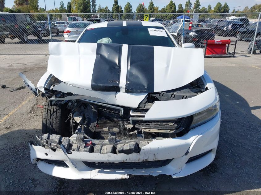 2016 Dodge Charger Se VIN: 2C3CDXBG8GH115153 Lot: 43406906