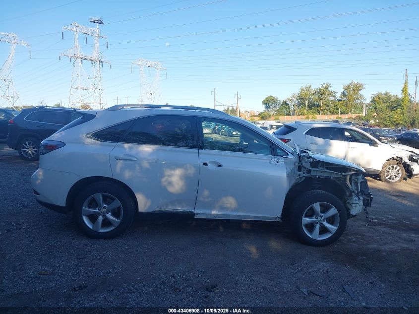 2012 Lexus Rx 350 VIN: 2T2BK1BA7CC130183 Lot: 43406908
