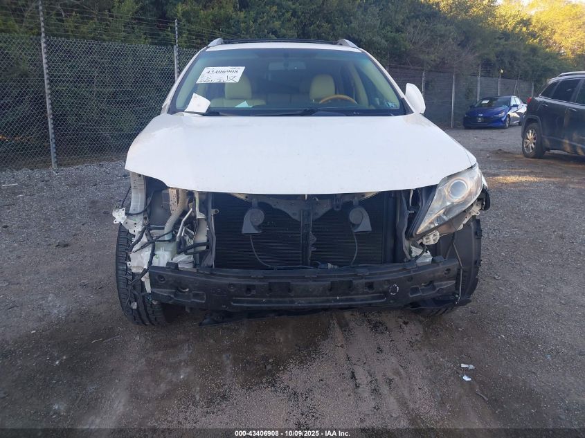 2012 Lexus Rx 350 VIN: 2T2BK1BA7CC130183 Lot: 43406908