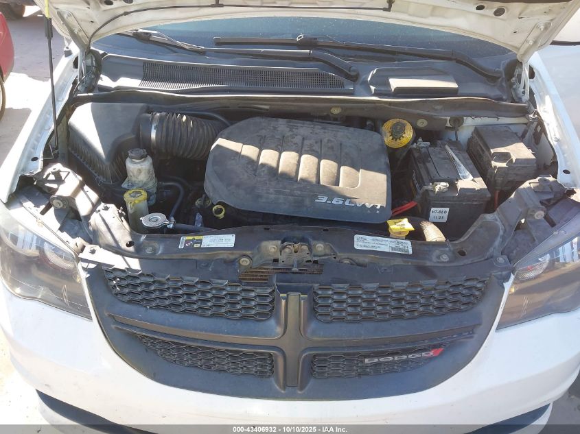 2018 Dodge Grand Caravan Se Plus VIN: 2C4RDGBGXJR152910 Lot: 43406932