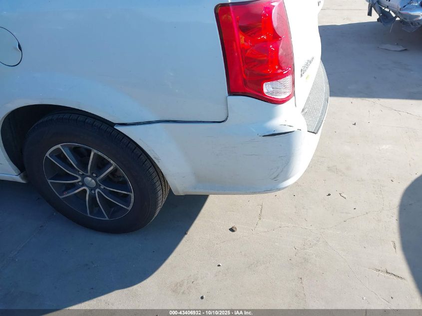 2018 Dodge Grand Caravan Se Plus VIN: 2C4RDGBGXJR152910 Lot: 43406932