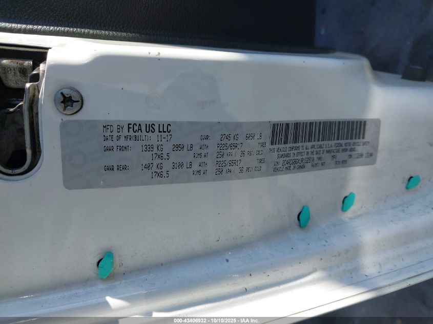 2018 Dodge Grand Caravan Se Plus VIN: 2C4RDGBGXJR152910 Lot: 43406932