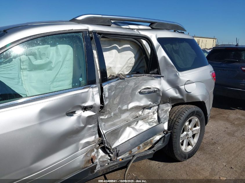 2008 Saturn Outlook Xr VIN: 5GZEV23798J186136 Lot: 43406941