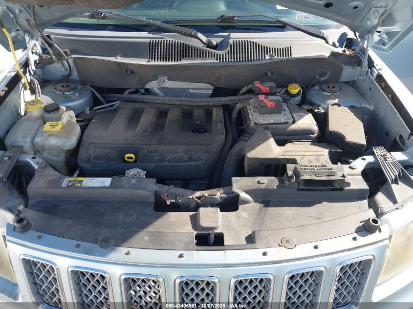 2014 Jeep Compass Latitude VIN: 1C4NJCEB8ED522566 Lot: 43406981