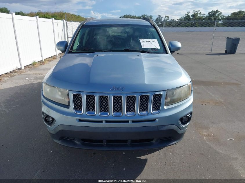 2014 Jeep Compass Latitude VIN: 1C4NJCEB8ED522566 Lot: 43406981