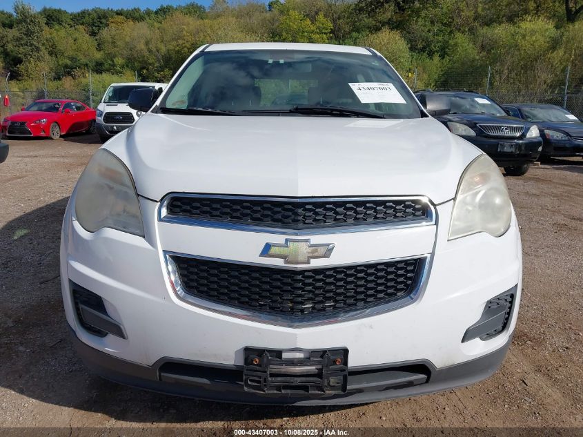 2011 Chevrolet Equinox Ls VIN: 2CNALBEC6B6214474 Lot: 43407003