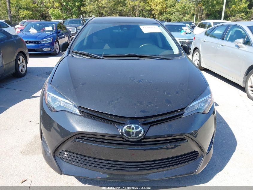 2019 Toyota Corolla Le VIN: 5YFBURHE1KP862976 Lot: 42203996