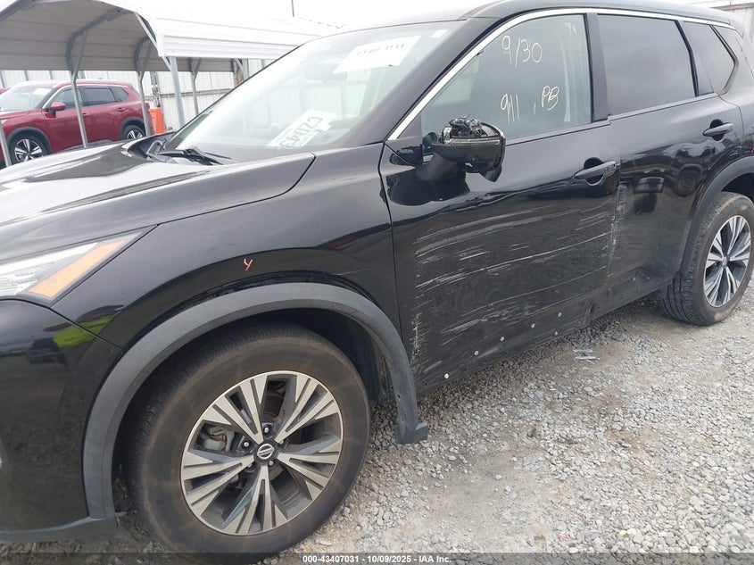 2021 Nissan Rogue Sv Fwd VIN: 5N1AT3BA0MC735709 Lot: 43407031