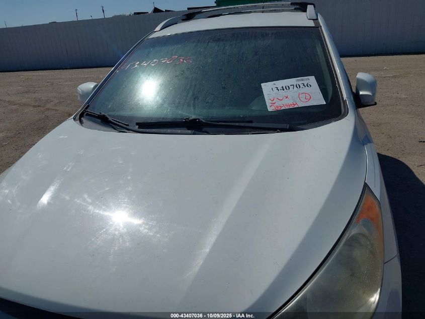 2013 Hyundai Tucson Gls VIN: KM8JU3AC0DU595316 Lot: 43407036