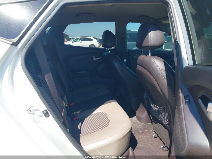 2013 Hyundai Tucson Gls VIN: KM8JU3AC0DU595316 Lot: 43407036