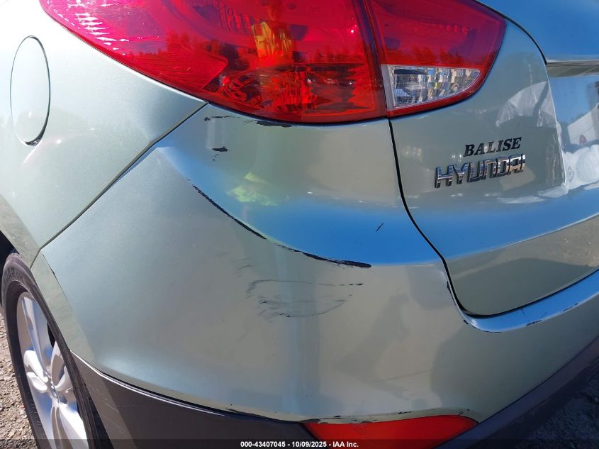 2012 Hyundai Tucson Gls VIN: KM8JUCACXCU428878 Lot: 43407045