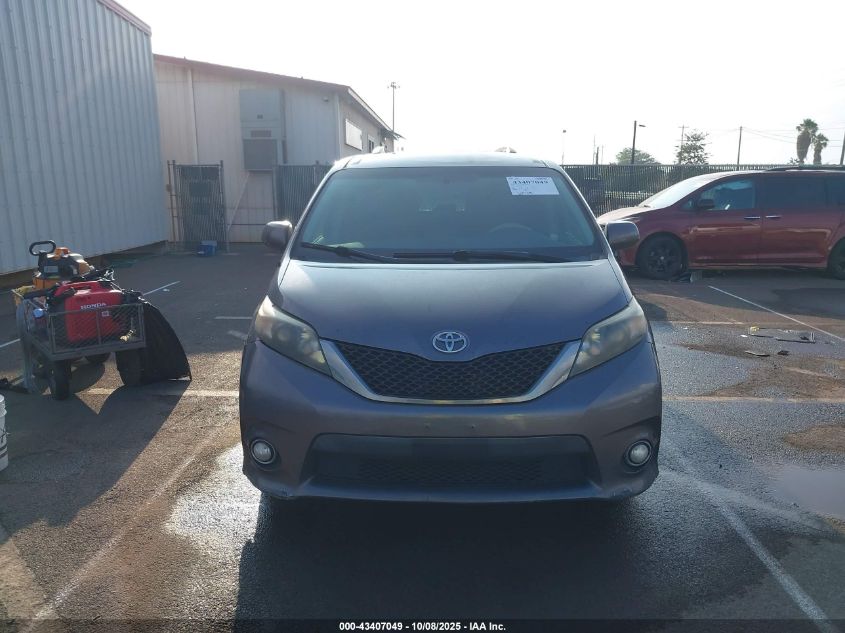 2014 Toyota Sienna Se 8 Passenger VIN: 5TDXK3DC9ES464181 Lot: 43407049